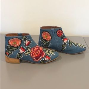 Jeffery Campbell studded appliqués bootie